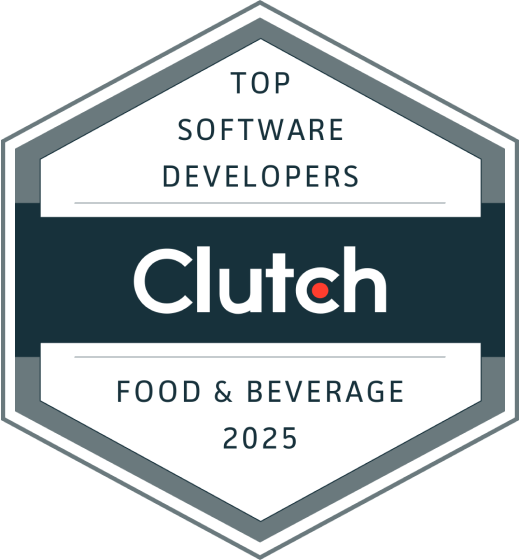 clutch software developers food beverage 2025